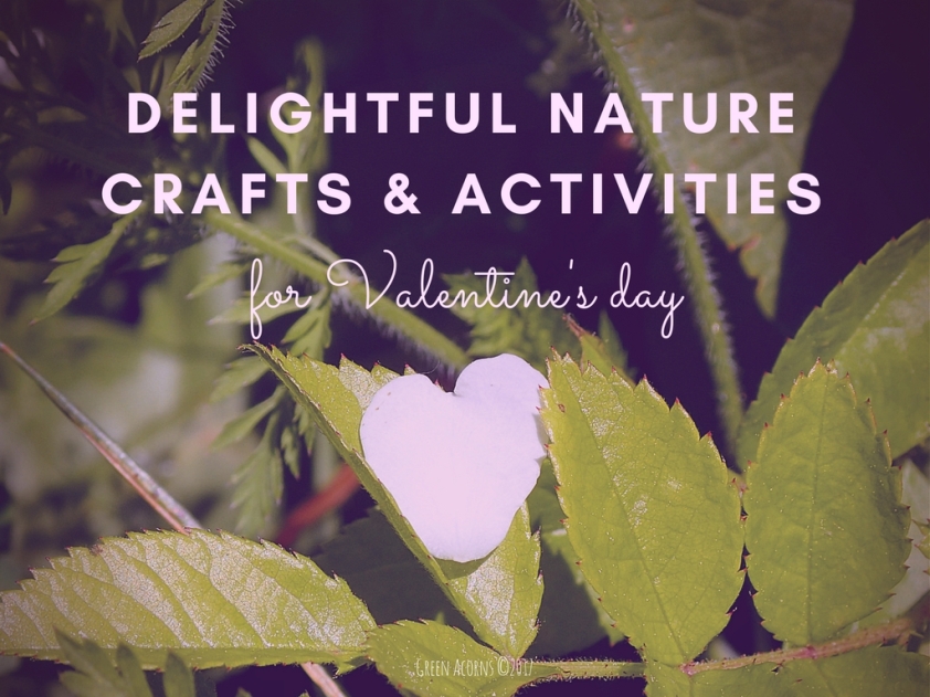 Delightful Nature Crafts & Activities for Valentine's Day